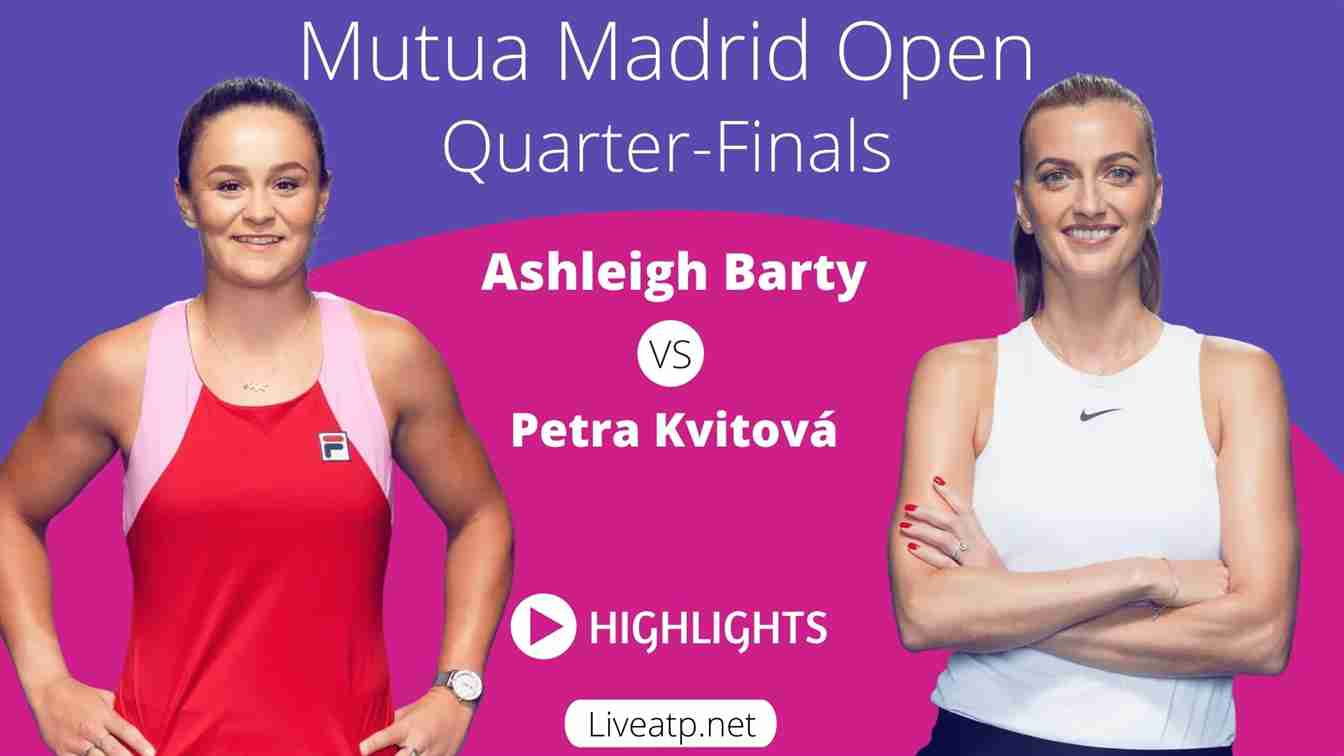Madrid Womens Quarter Final 2 Highlights 2021 WTA