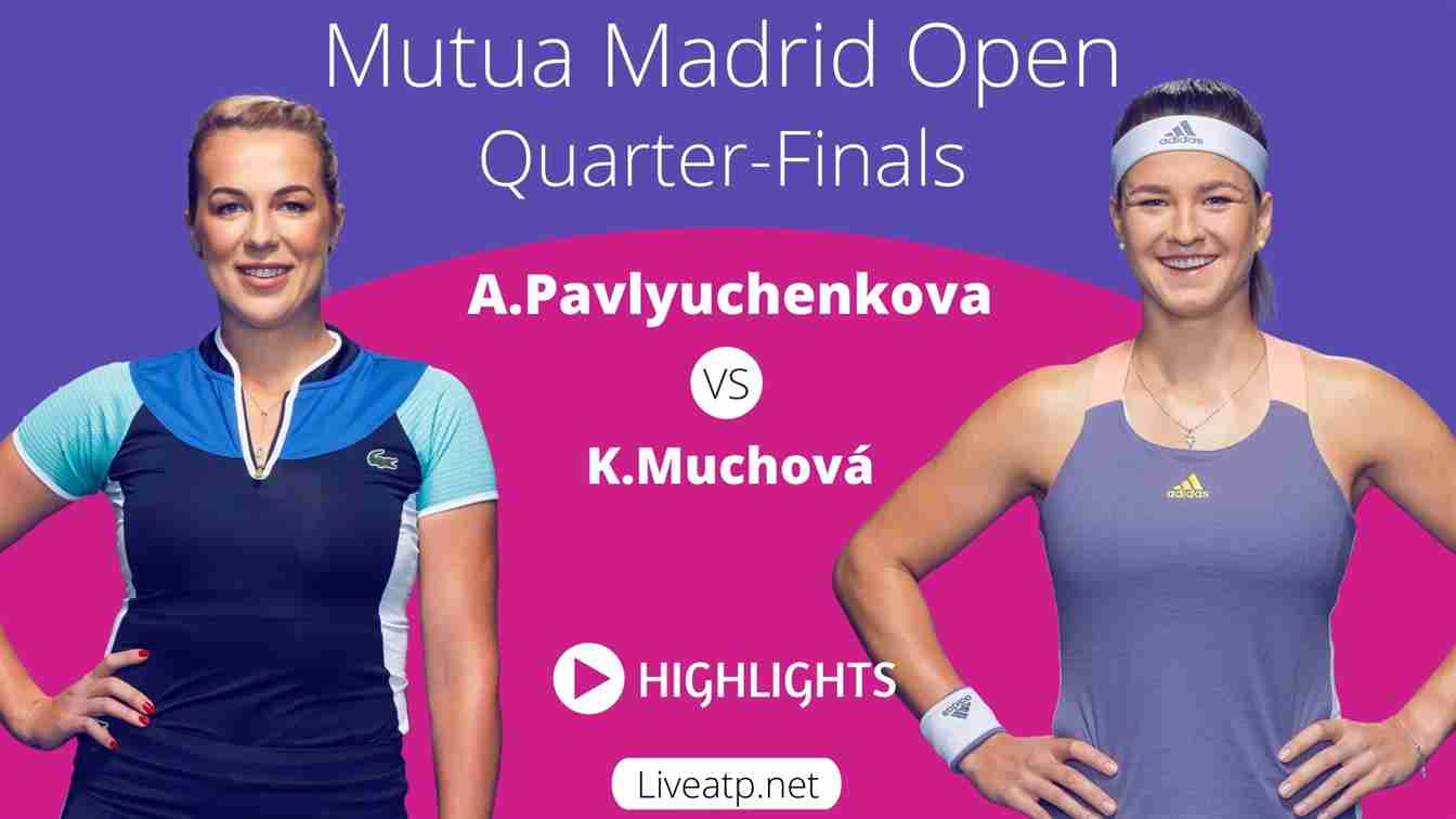 Madrid Womens Quarter Final 3 Highlights 2021 WTA