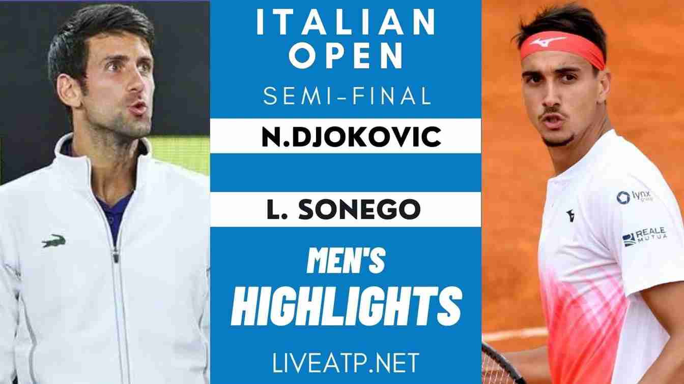 Italian Mens Semi Final 1 Highlights 2021 ATP