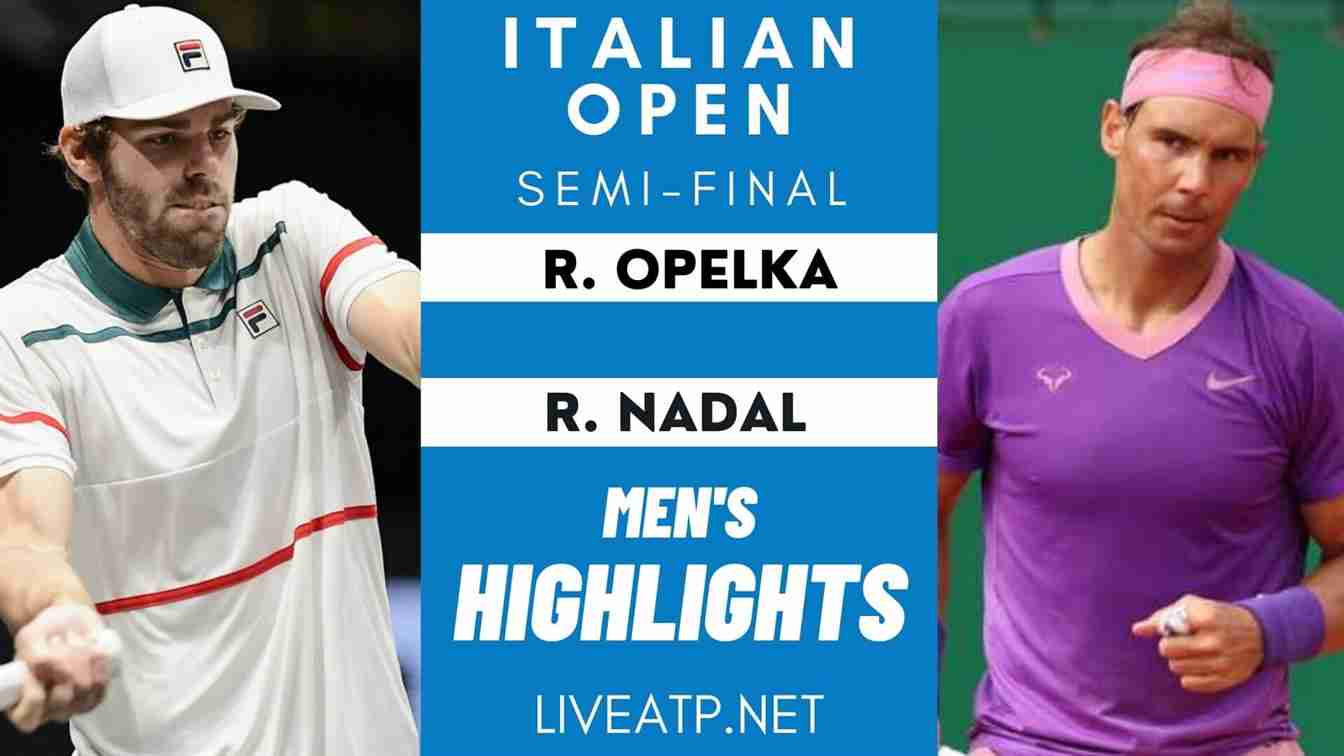 Italian Mens Semi Final 2 Highlights 2021 ATP
