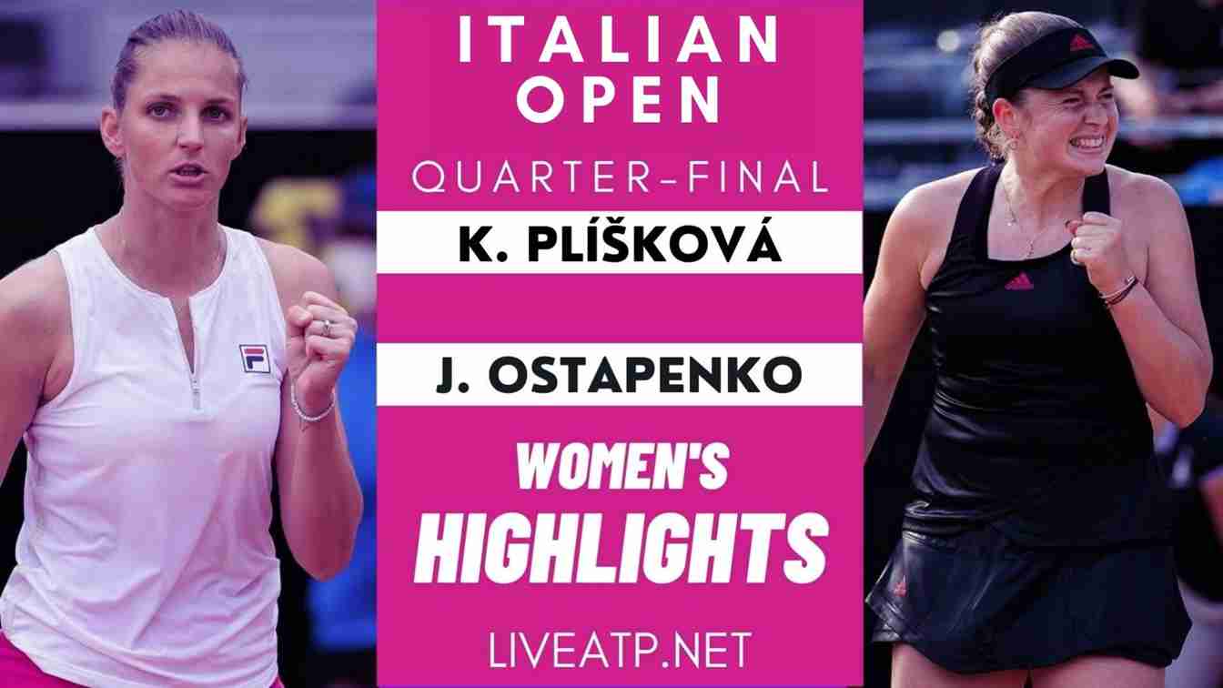 Italian Womens Quarter Final 2 Highlights 2021 WTA