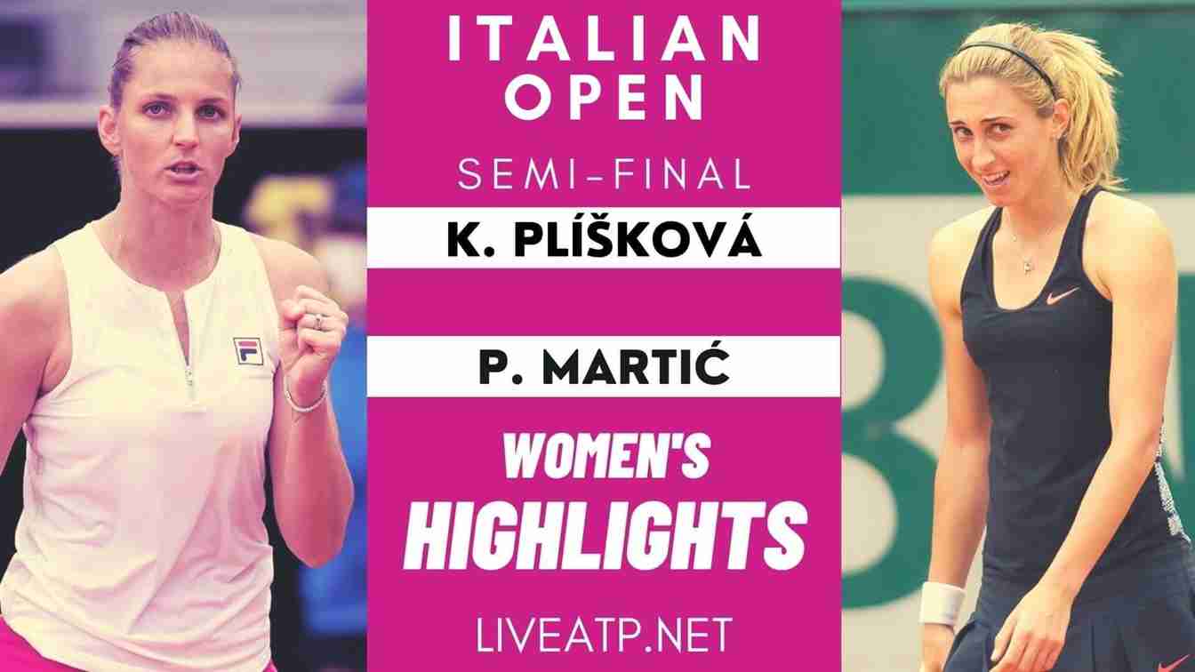 Italian Womens Semi Final 2 Highlights 2021 WTA