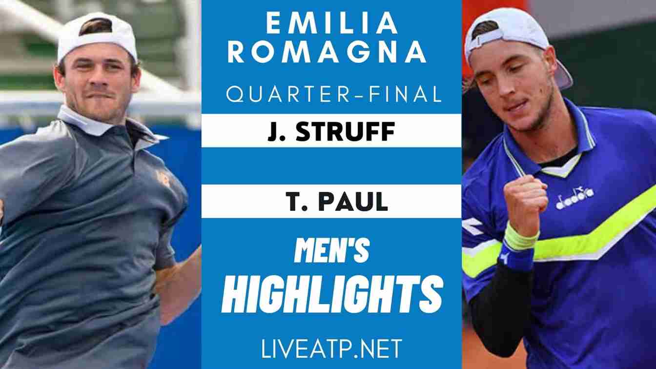 Emilia Romagna Quarter Final 3 Highlights 2021 ATP