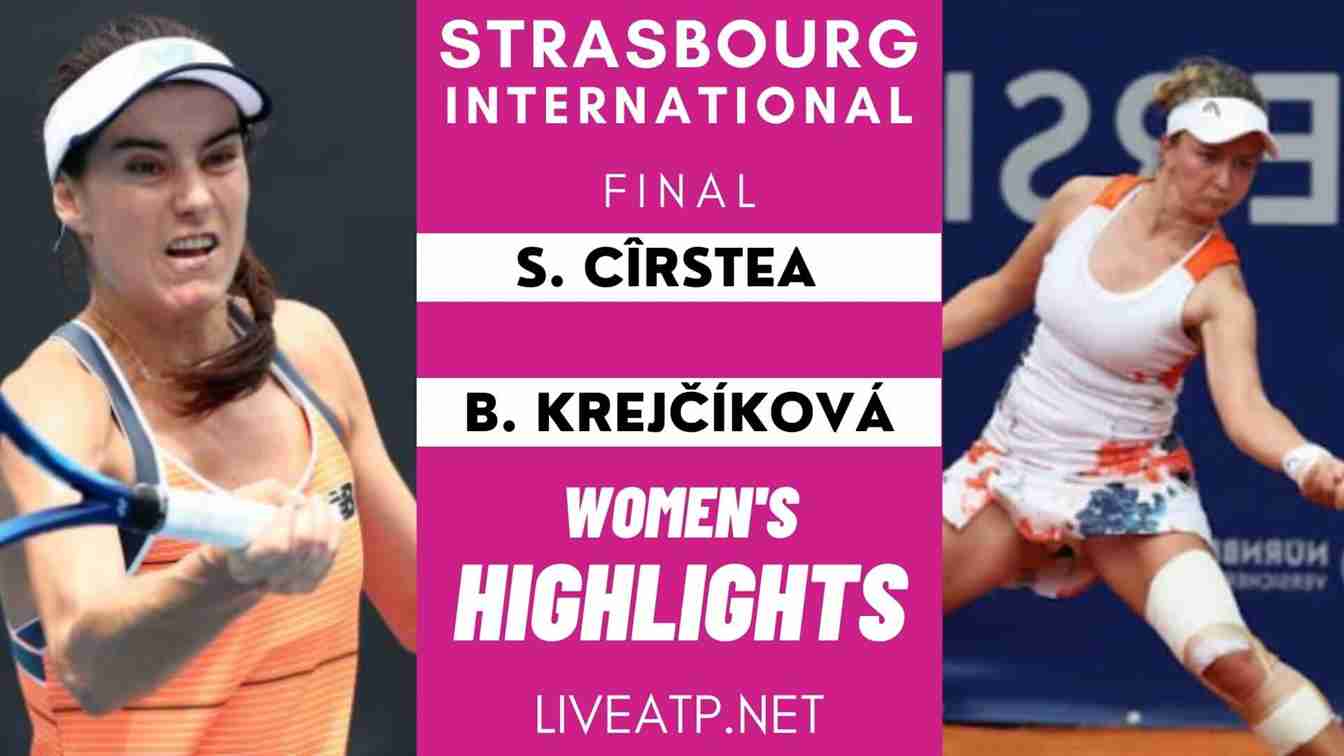 Strasbourg Final Highlights 2021 WTA