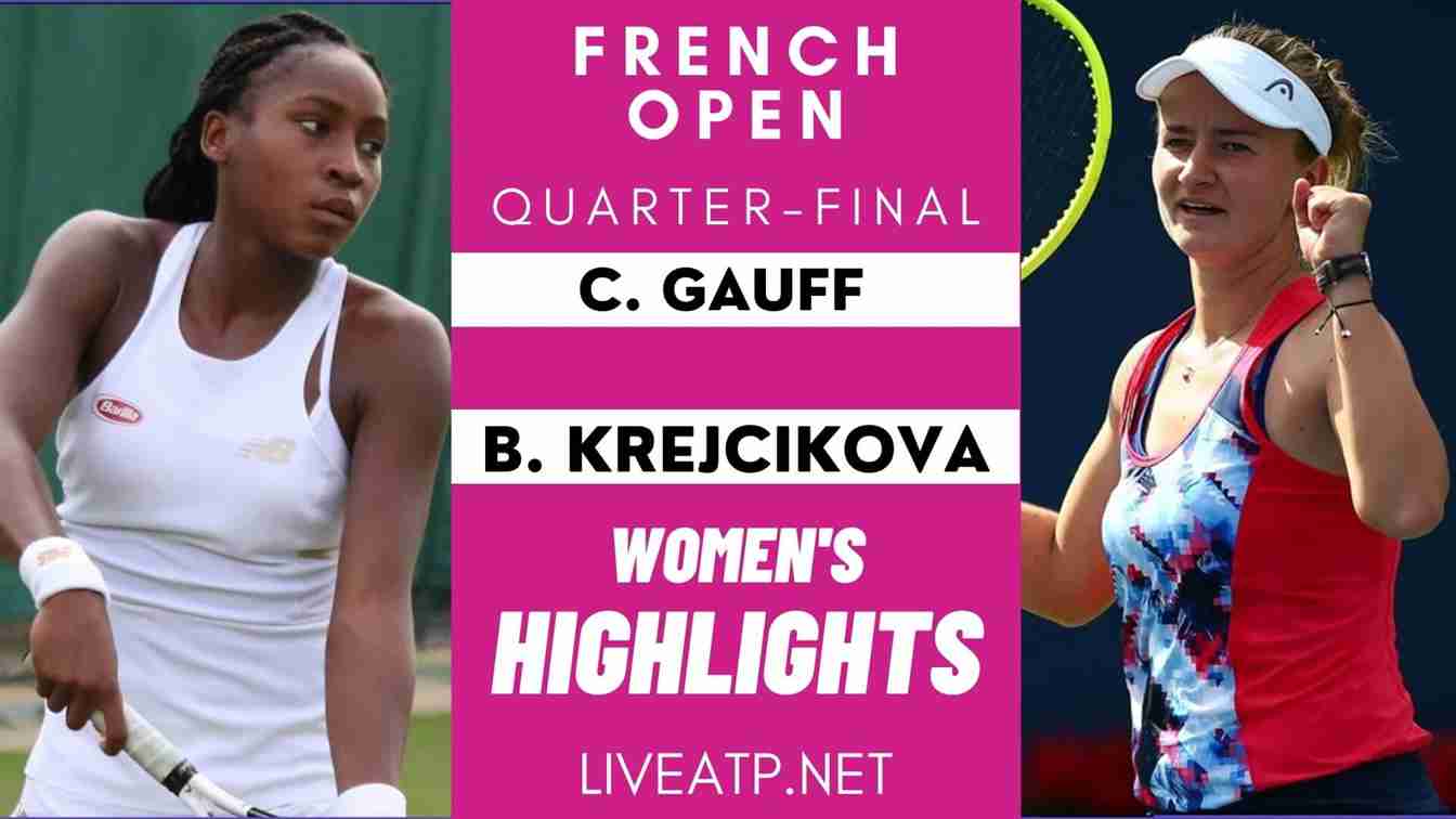 French Open Quarter Final 4 Women Highlights 2021