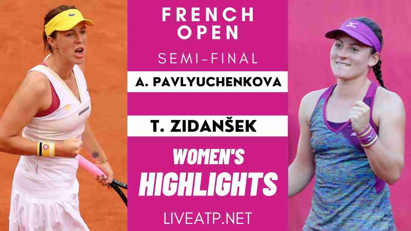 French Open Semi Final 2 Women Highlights 2021