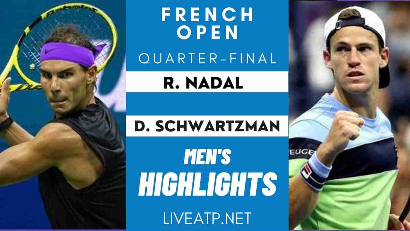 Roland Garros Quarter Final 4 Men Highlights 2021