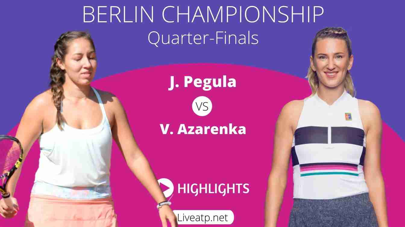 Bett1Open Quarter Final 1 Highlights 2021 WTA