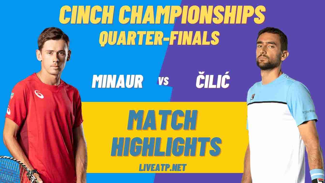 Cinch Championships Quarter Final 2 Highlights 2021 ATP
