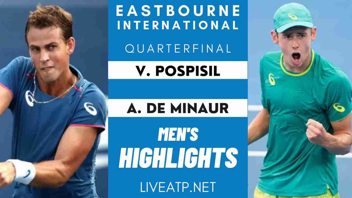Eastbourne Men Quarter Final 1 Highlights 2021 ATP