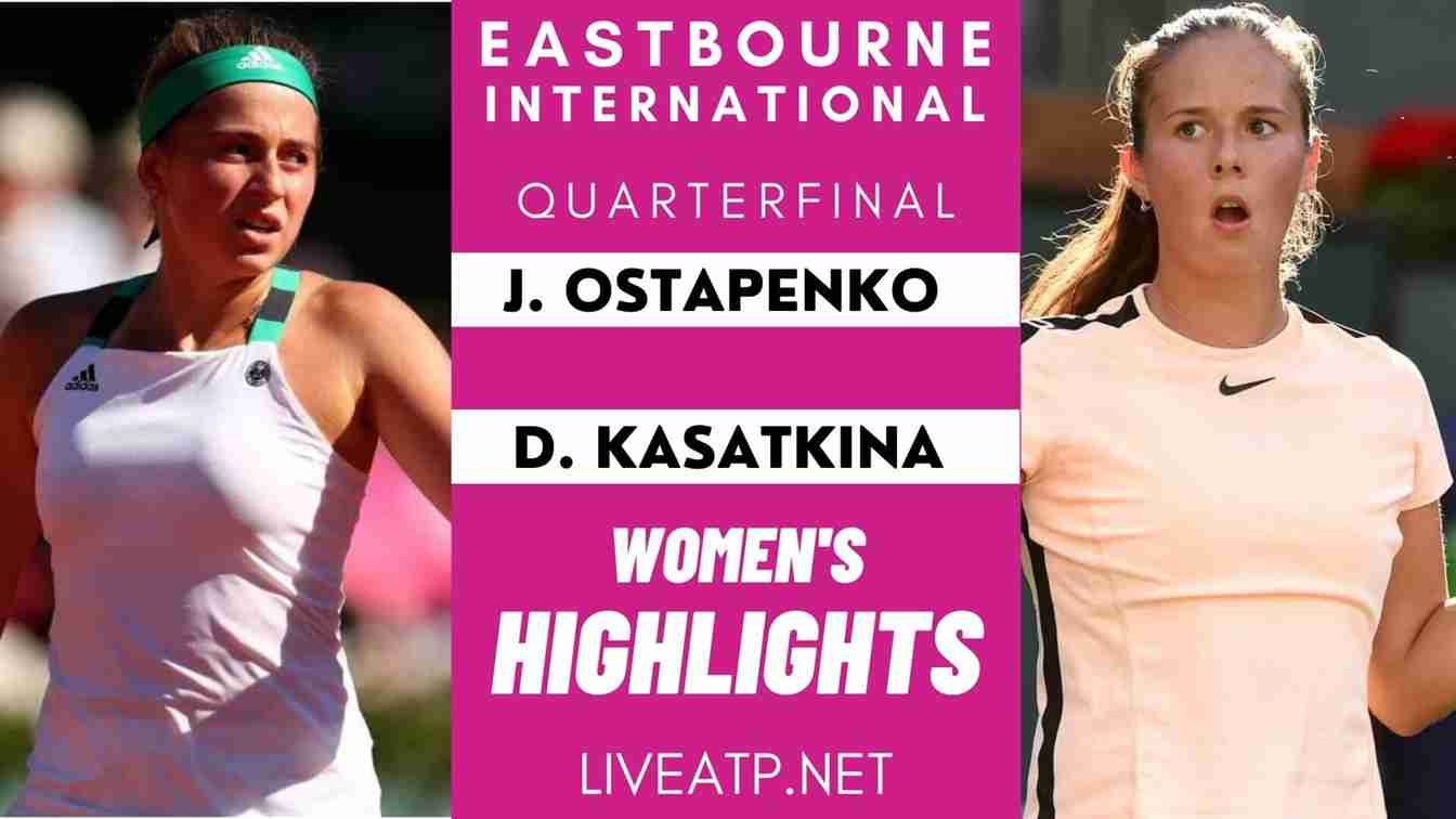 Eastbourne Women Quarter Final 3 Highlights 2021 WTA