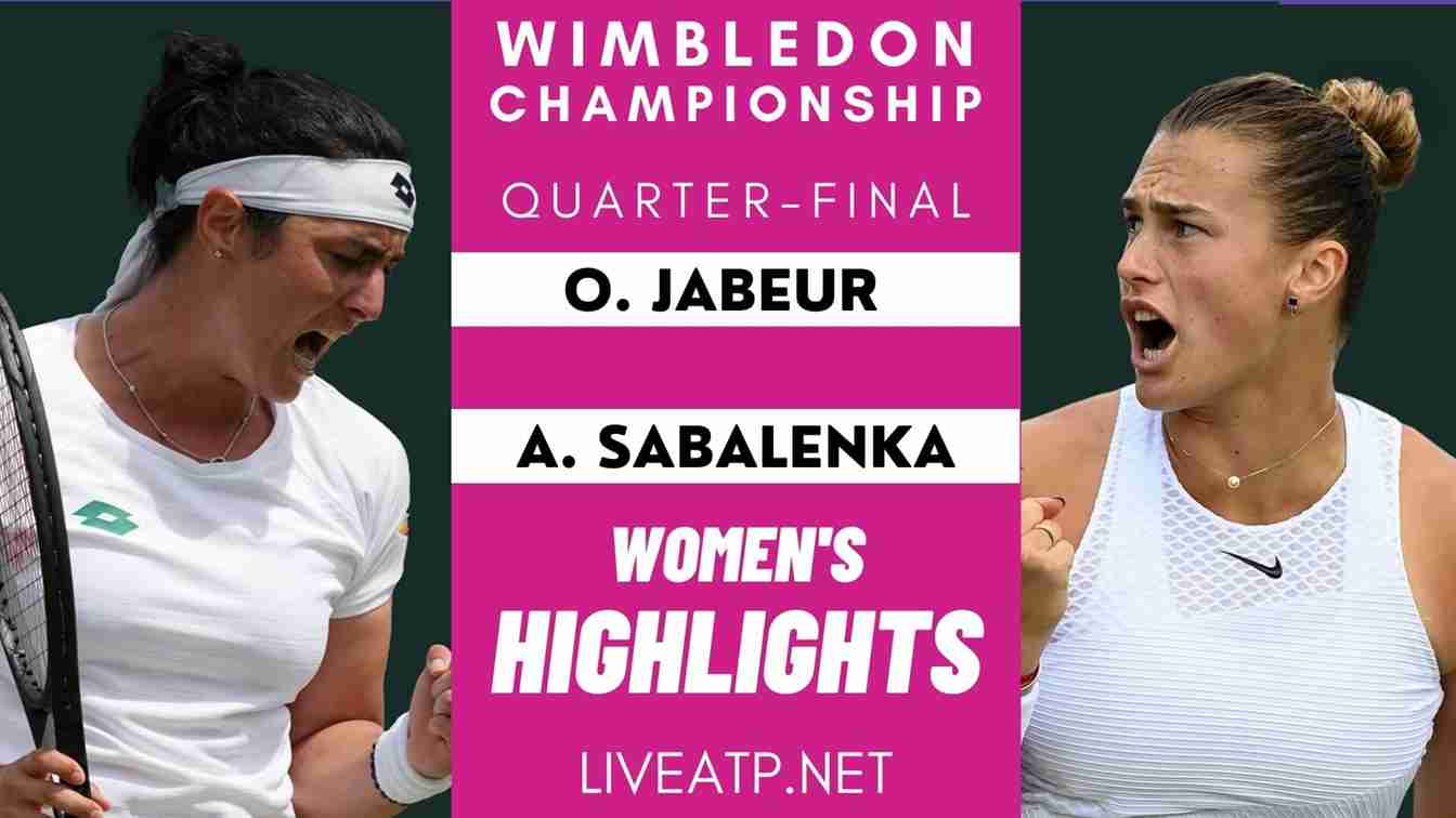 Wimbledon Women Quarter Final 2 Highlights 2021