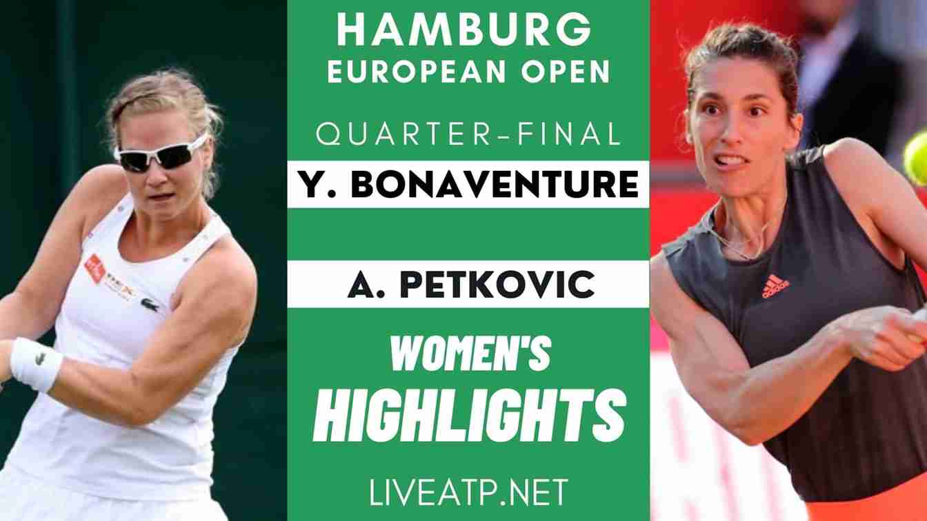 Hamburg European Quarter Final 1 Highlights 2021 WTA