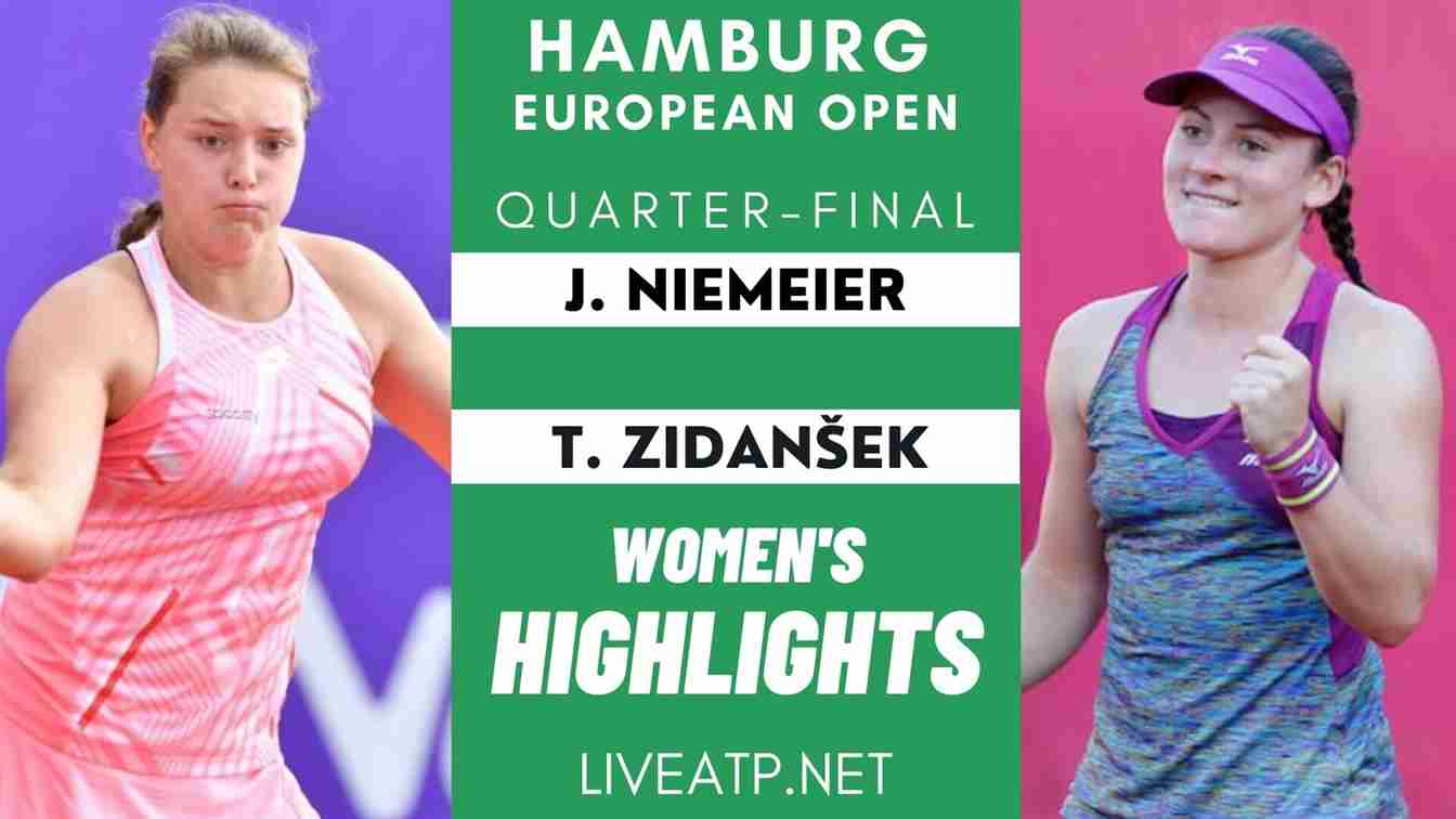 Hamburg European Quarter Final 3 Highlights 2021 WTA