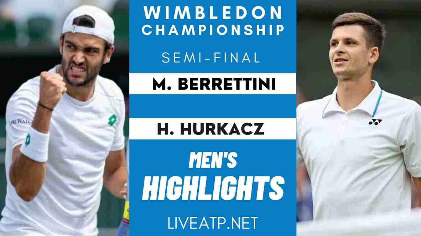 Wimbledon Men Semi Final 2 Highlights 2021