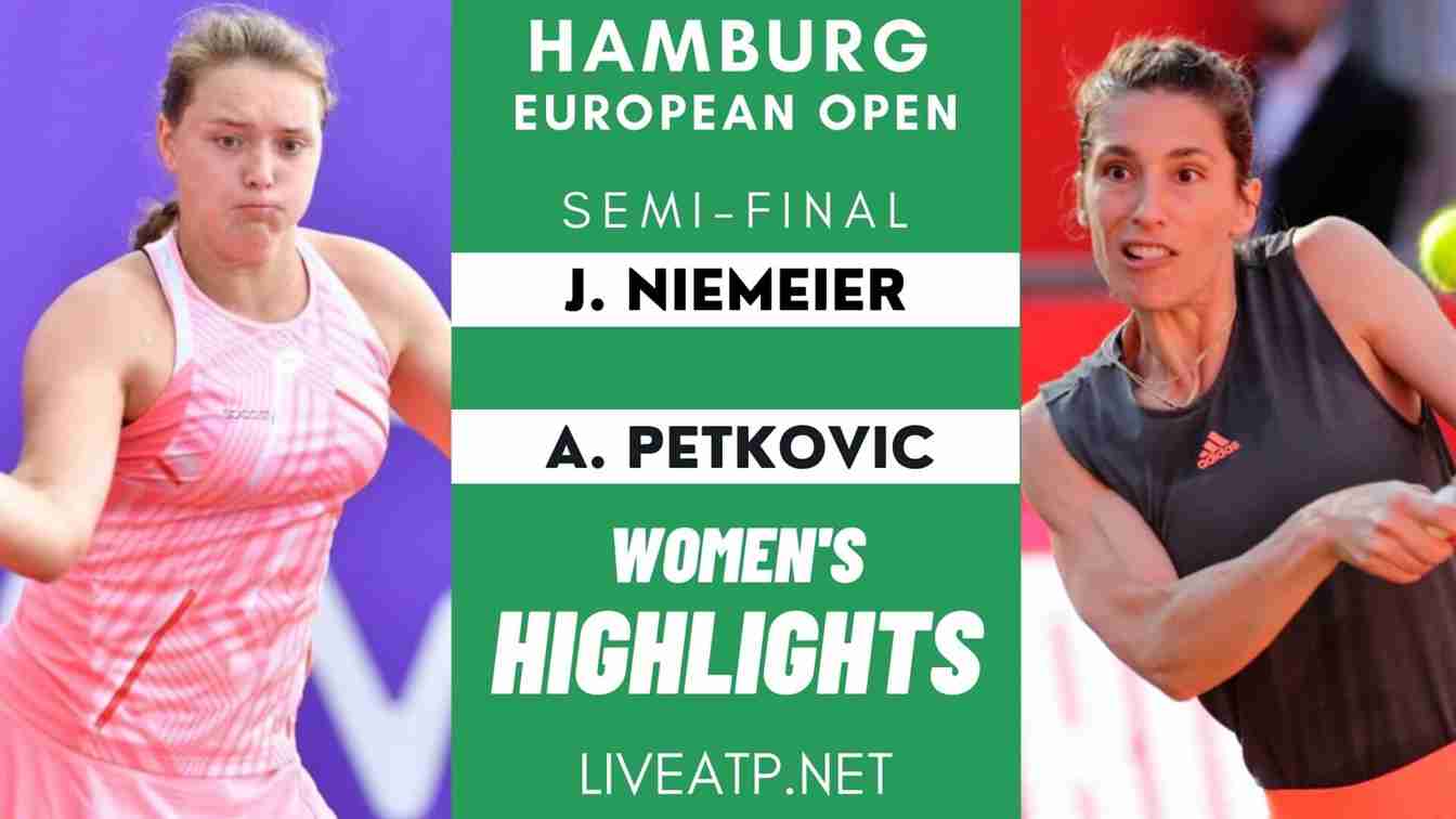 Hamburg European Semi Final 1 Highlights 2021 WTA