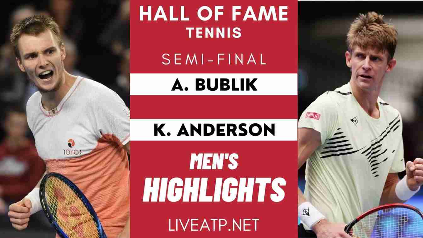 Hall Of Fame Open Semi Final 1 Highlights 2021 ATP