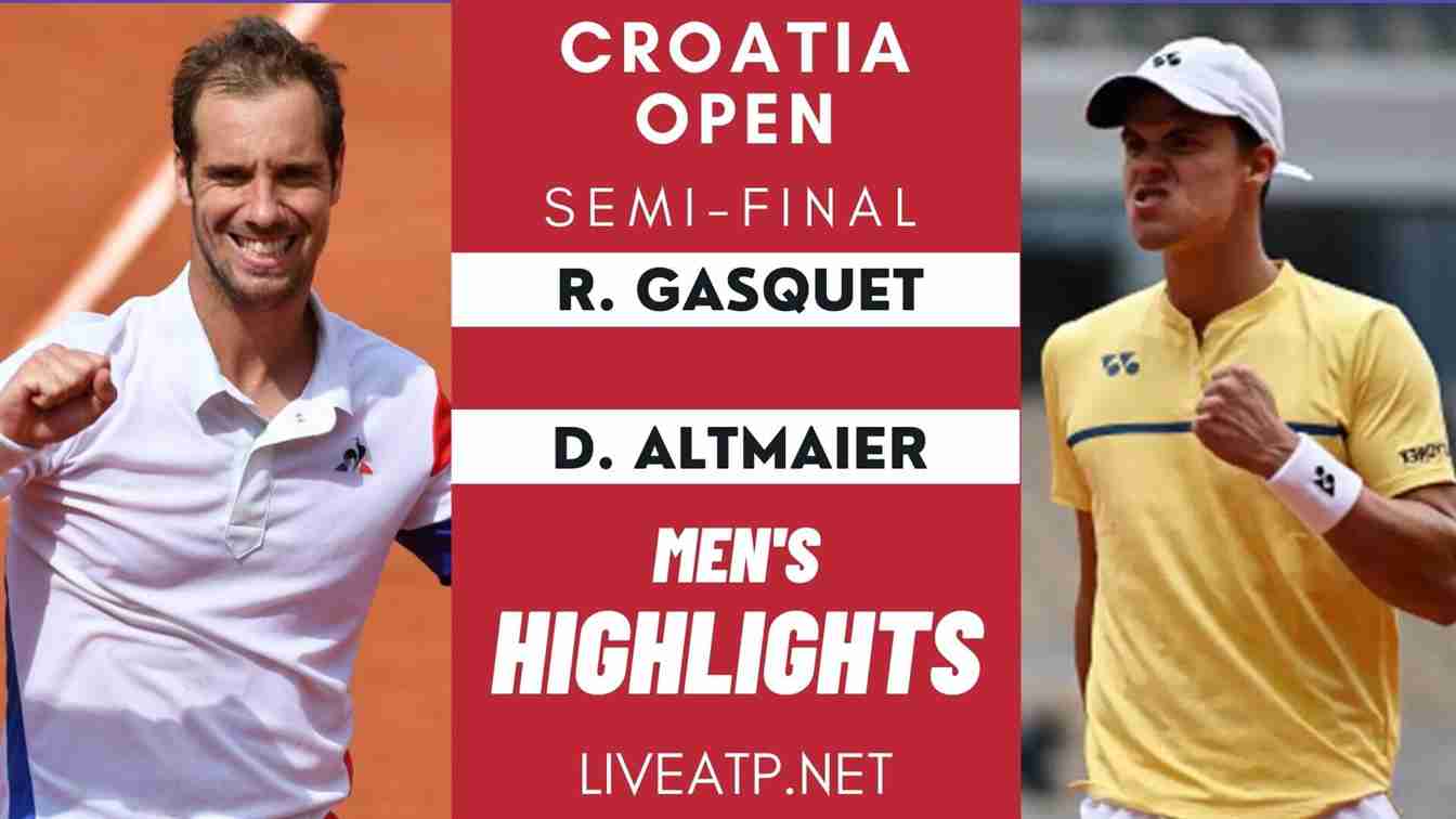 Croatia Open Semi Final 1 Highlights 2021 ATP