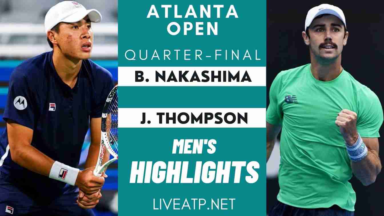 Atlanta Open Quarter Final 2 Highlights 2021 ATP