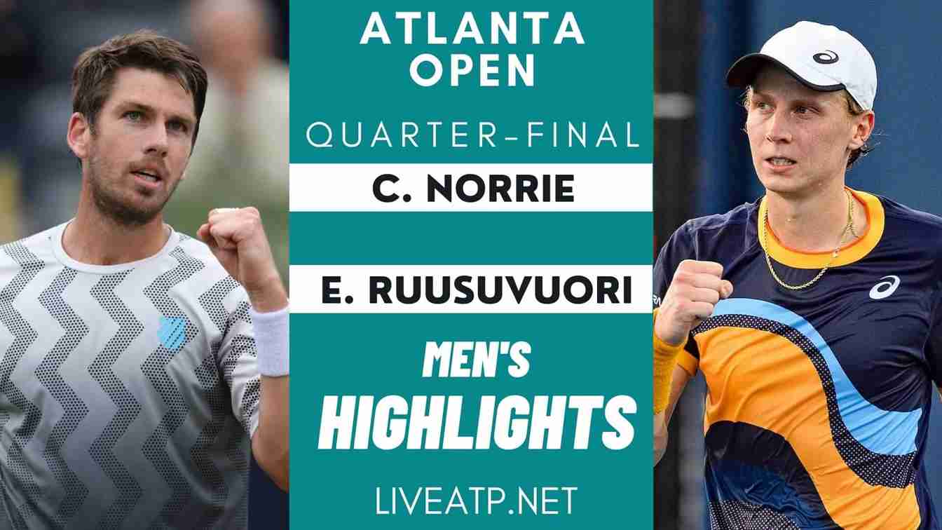 Atlanta Open Quarter Final 4 Highlights 2021 ATP