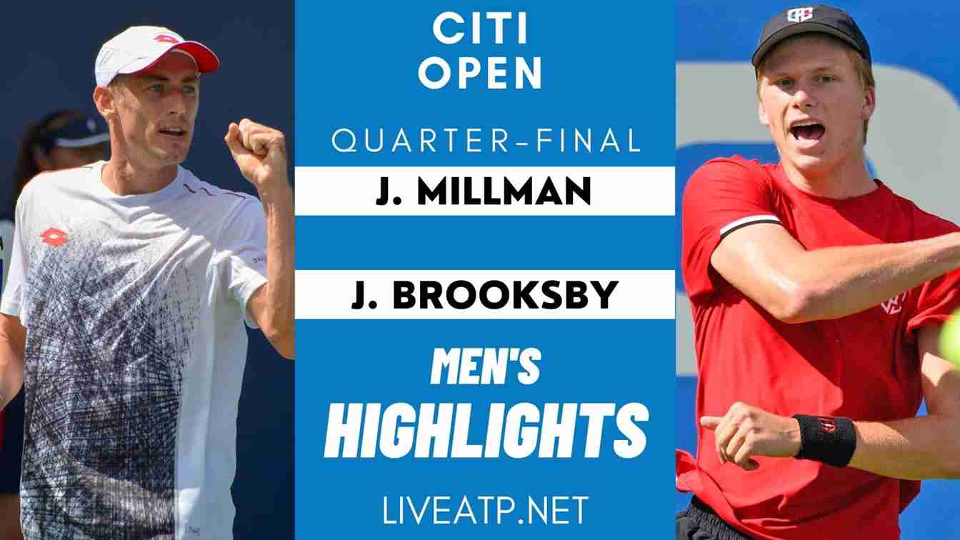 Citi Open Quarter Final 1 Highlights 2021 ATP