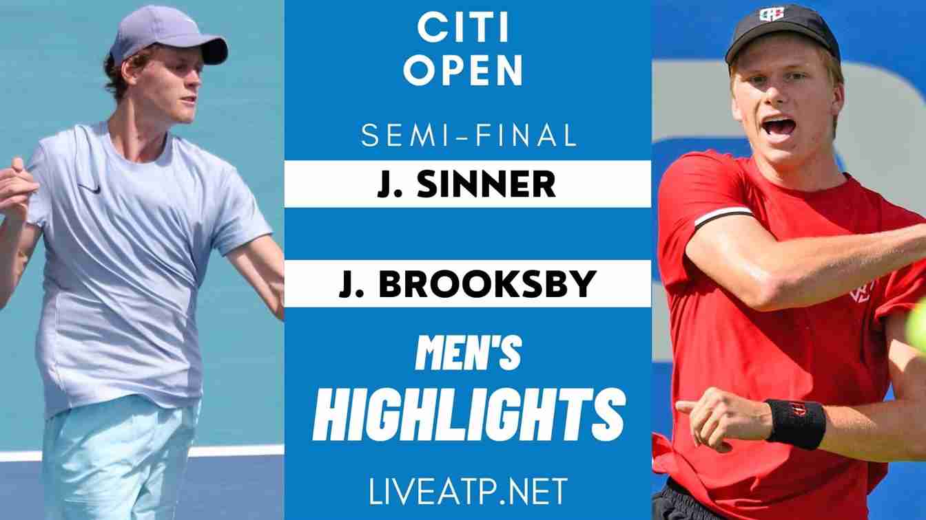 Citi Open Semi Final 2 Highlights 2021 ATP