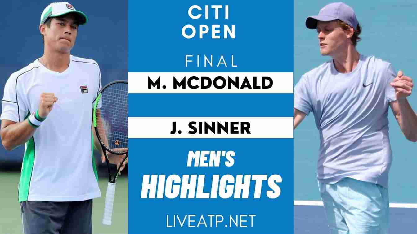 Citi Open Final Highlights 2021 ATP