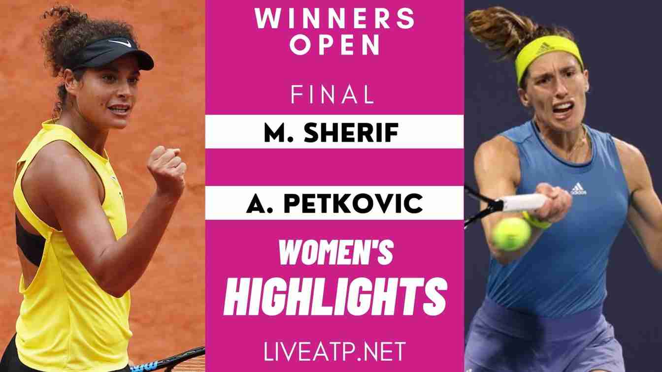 Winners Open Final Highlights 2021 WTA