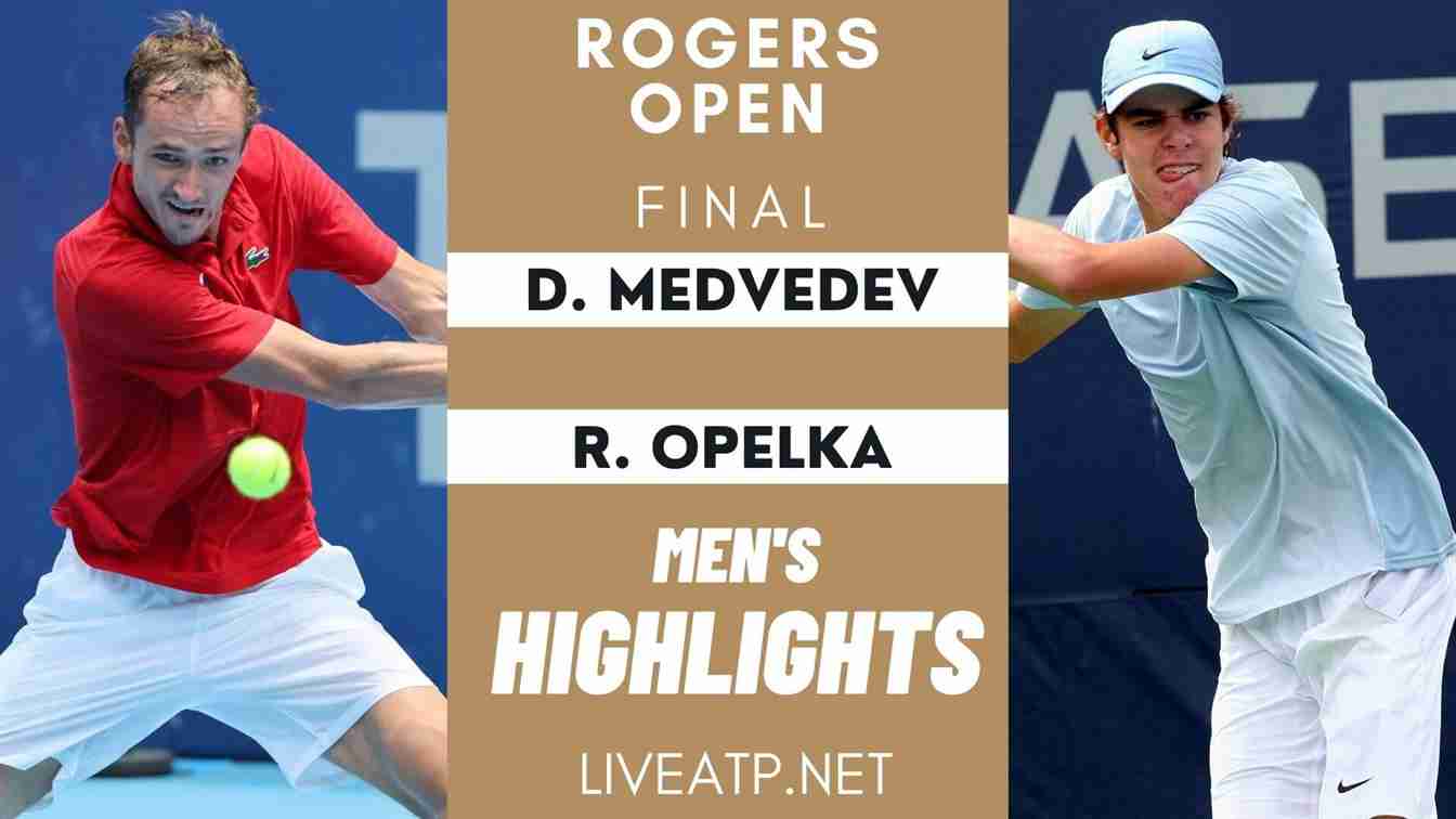 Rogers Open Final Highlights 2021 ATP
