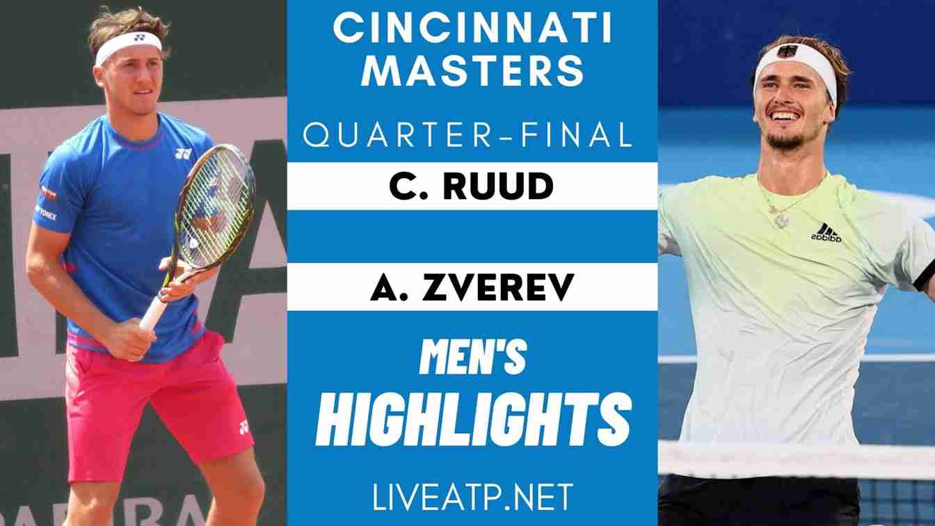 Cincinnati Masters Quarter Final 2 Highlights 2021 ATP