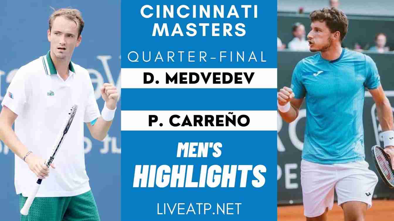 Cincinnati Masters Quarter Final 3 Highlights 2021 ATP
