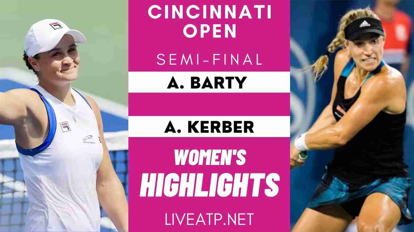 Cincinnati Open Semi Final 1 Highlights 2021 WTA
