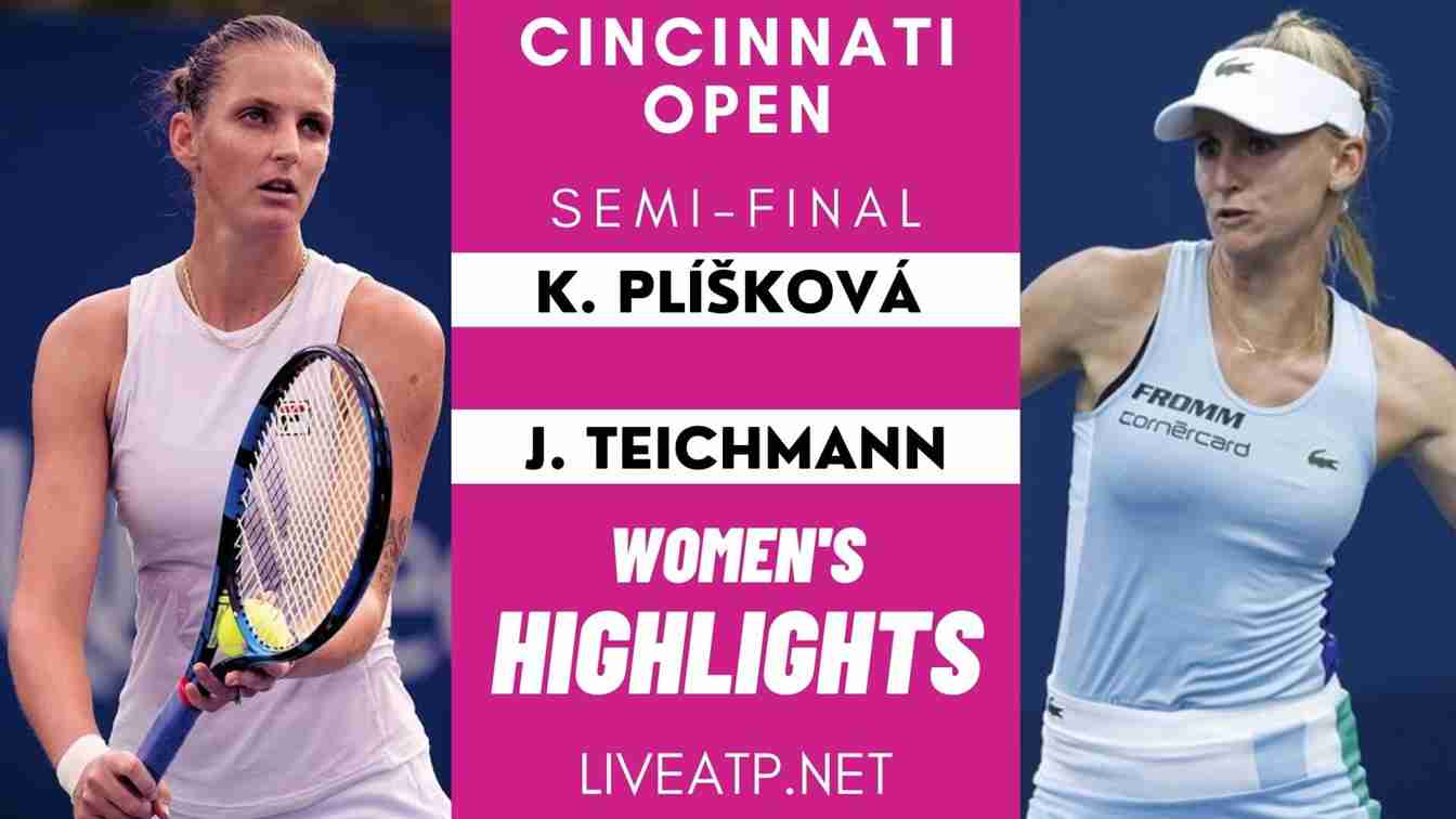 Cincinnati Open Semi Final 2 Highlights 2021 WTA