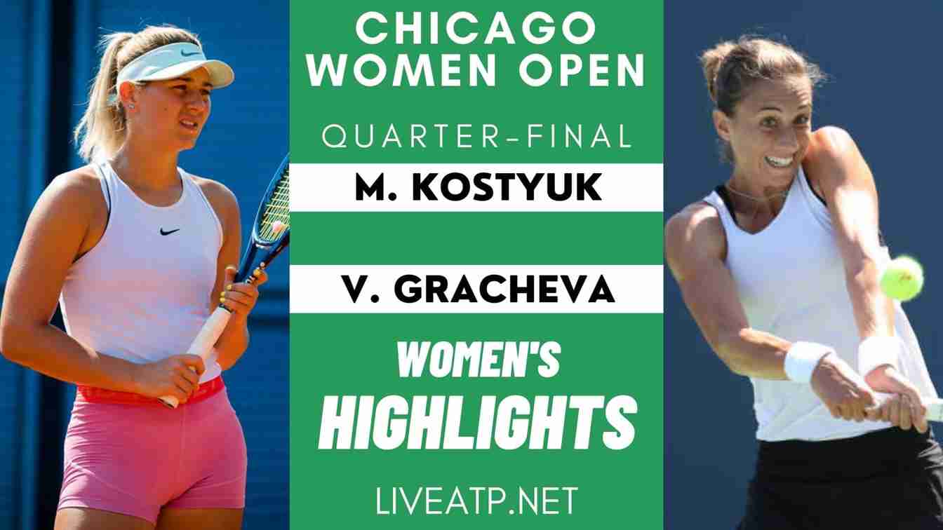 Chicago Women Quarter Final 2 Highlights 2021 WTA