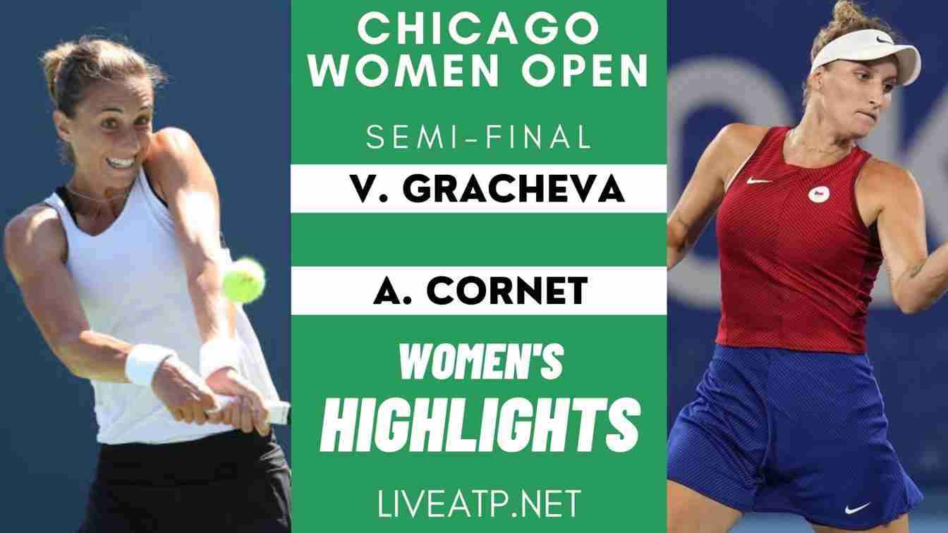 Chicago Women Semi Final 2 Highlights 2021 WTA
