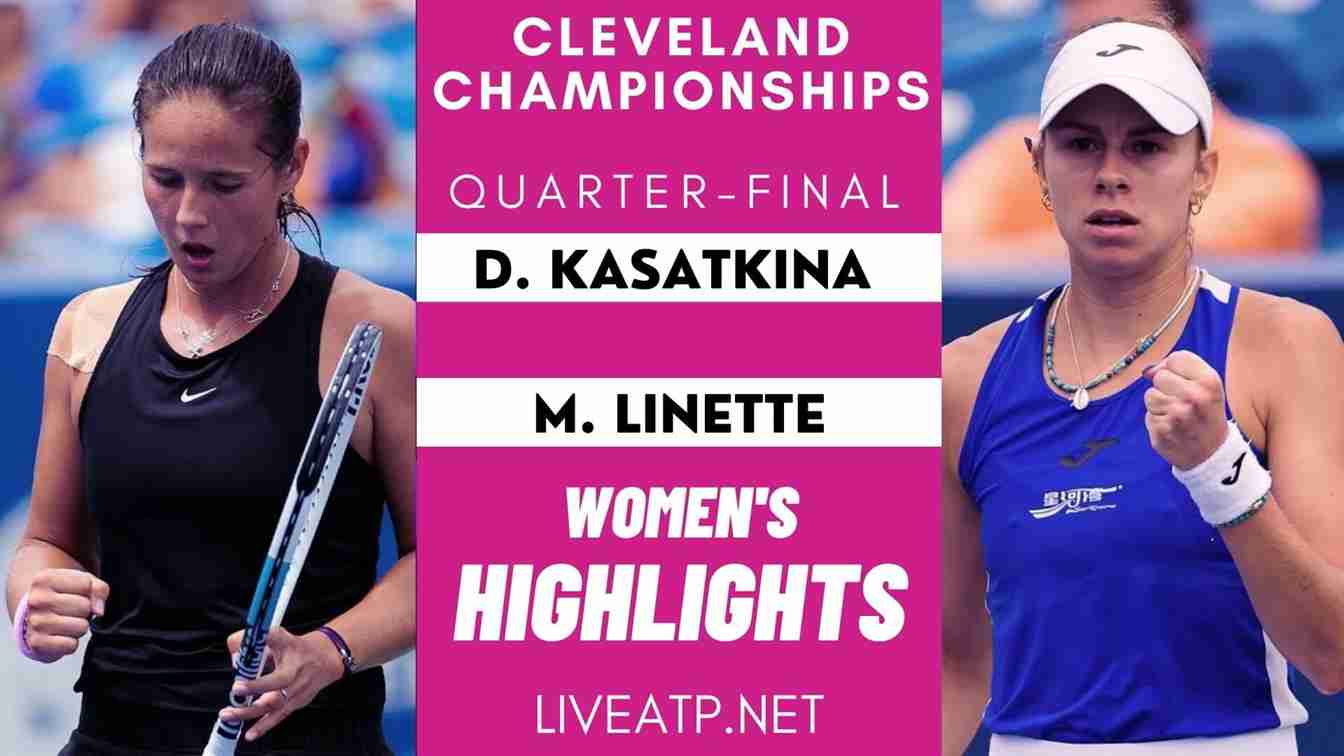 Cleveland Championships Quarter Final 2 Highlights 2021 WTA