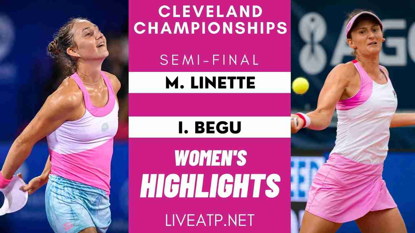Cleveland Championships Semi Final 1 Highlights 2021 WTA