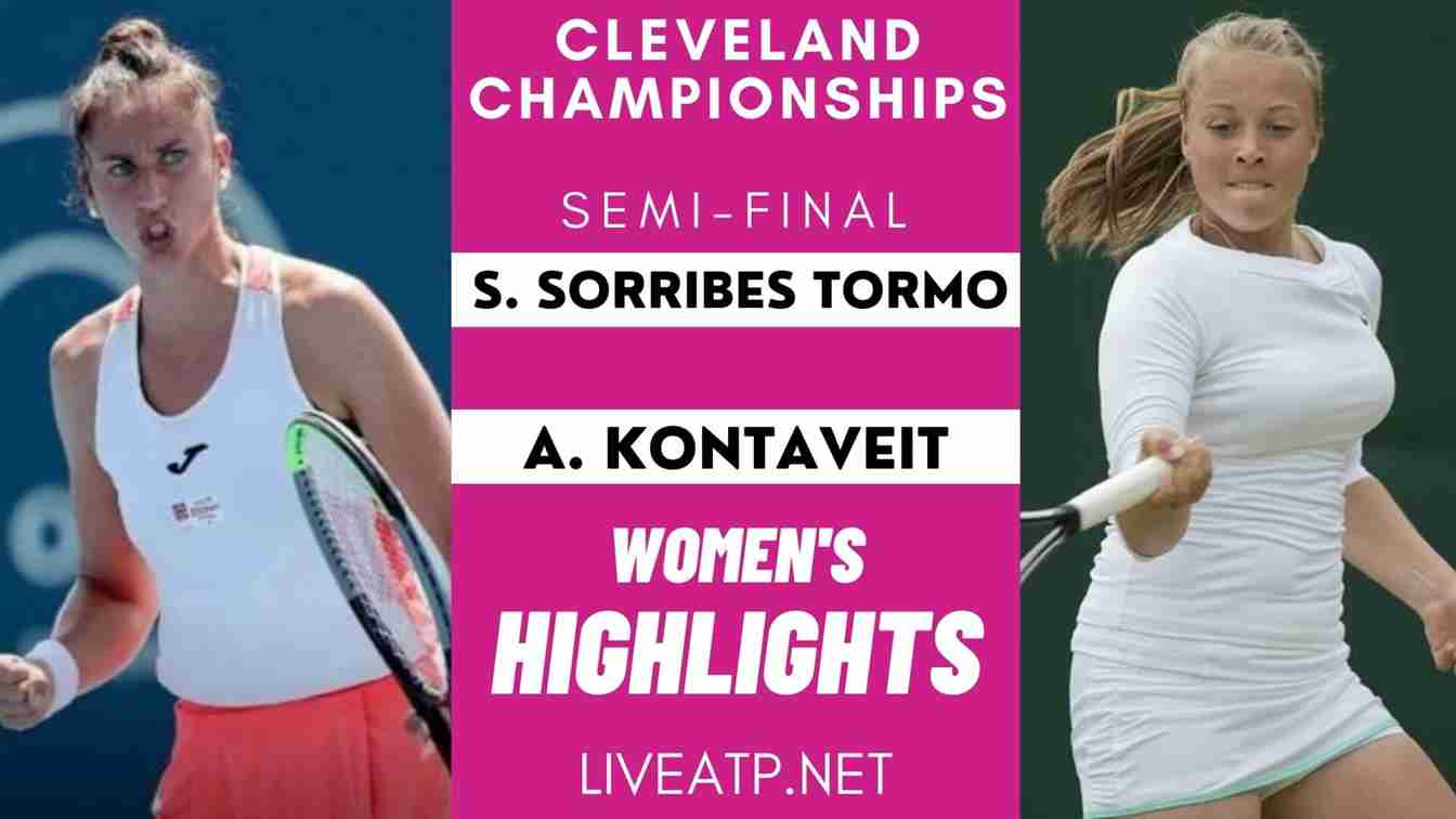 Cleveland Championships Semi Final 2 Highlights 2021 WTA