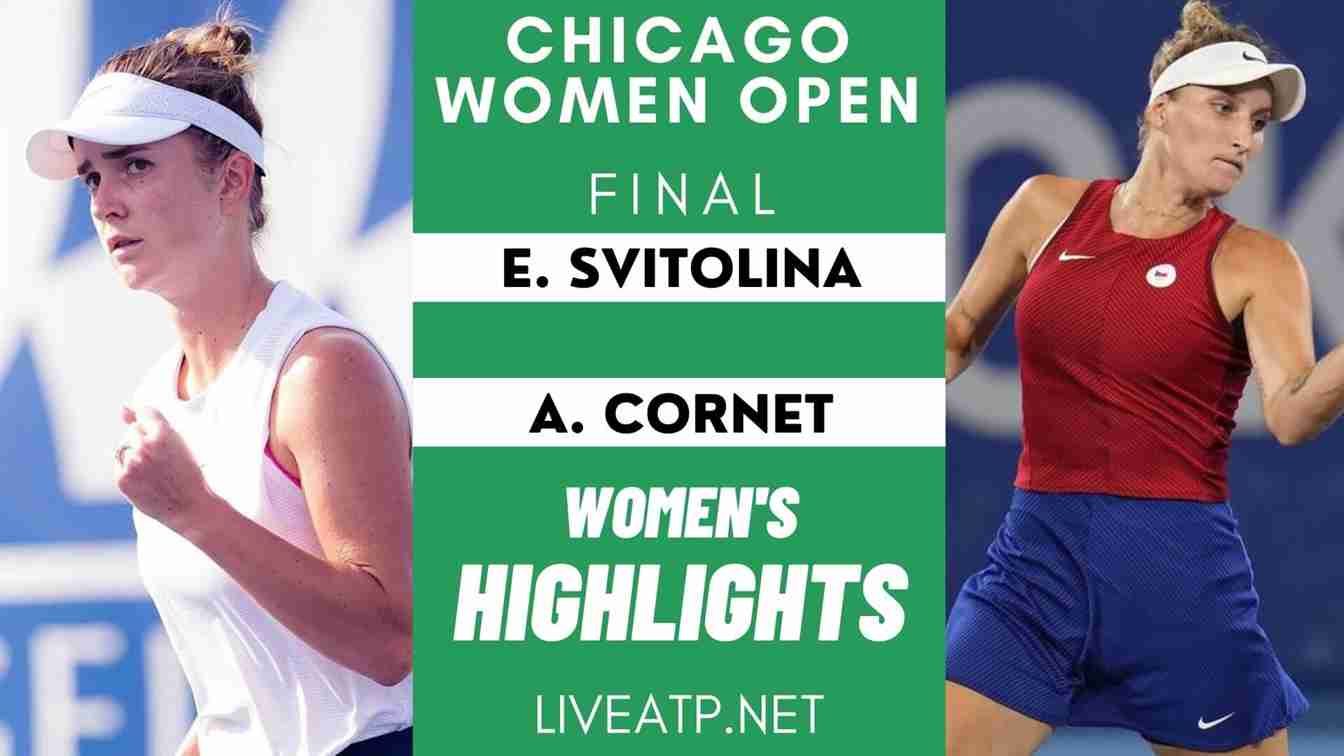 Chicago Women Final Highlights 2021 WTA