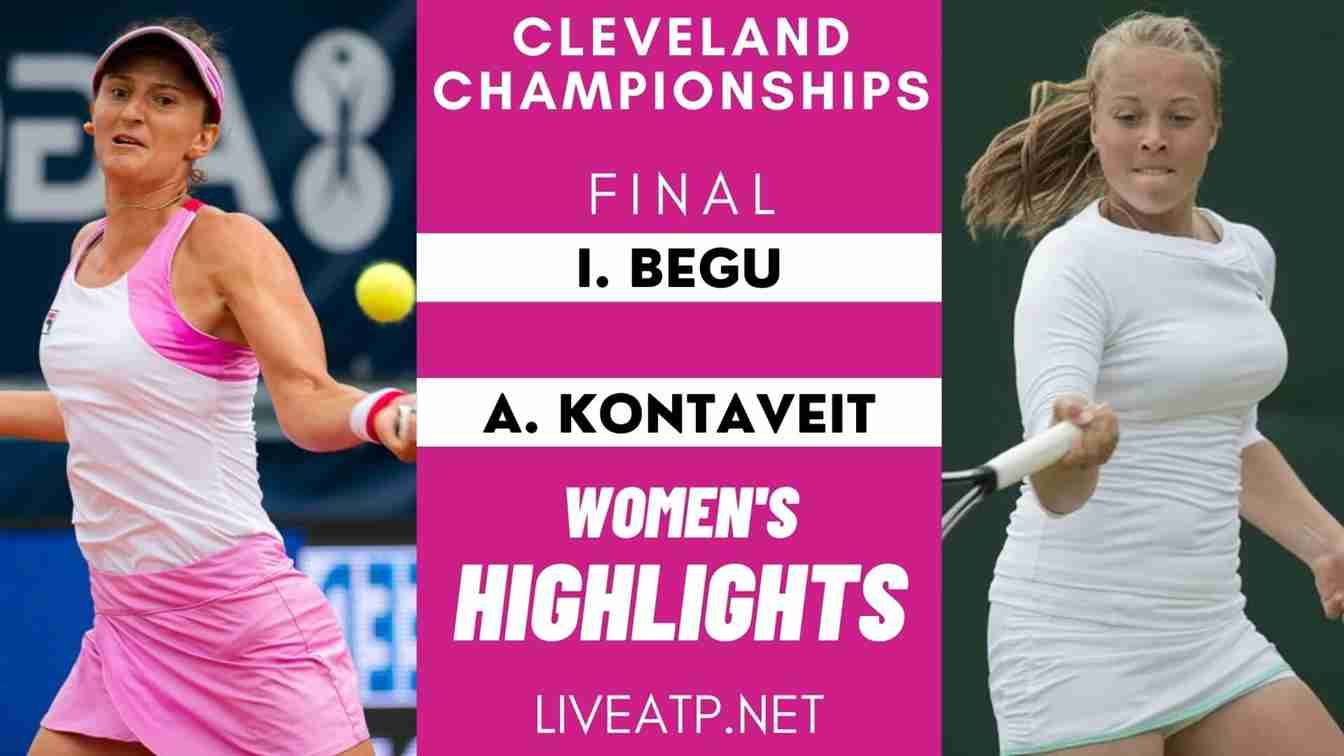 Cleveland Championships Final Highlights 2021 WTA
