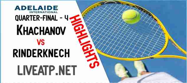 Khachanov Vs Rinderknech Quarterfinal 2022 Highlights