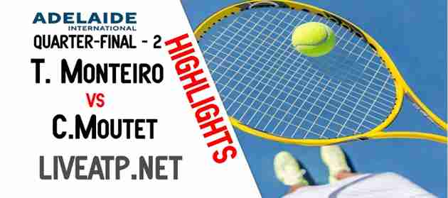 Monteiro Vs Moutet Quarterfinal 2022 Highlights