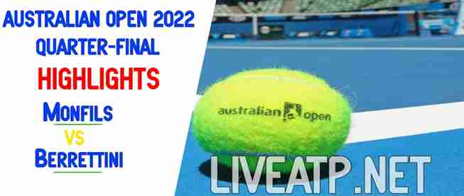 Monfils Vs Berrettini Quarterfinal 2022 Highlights