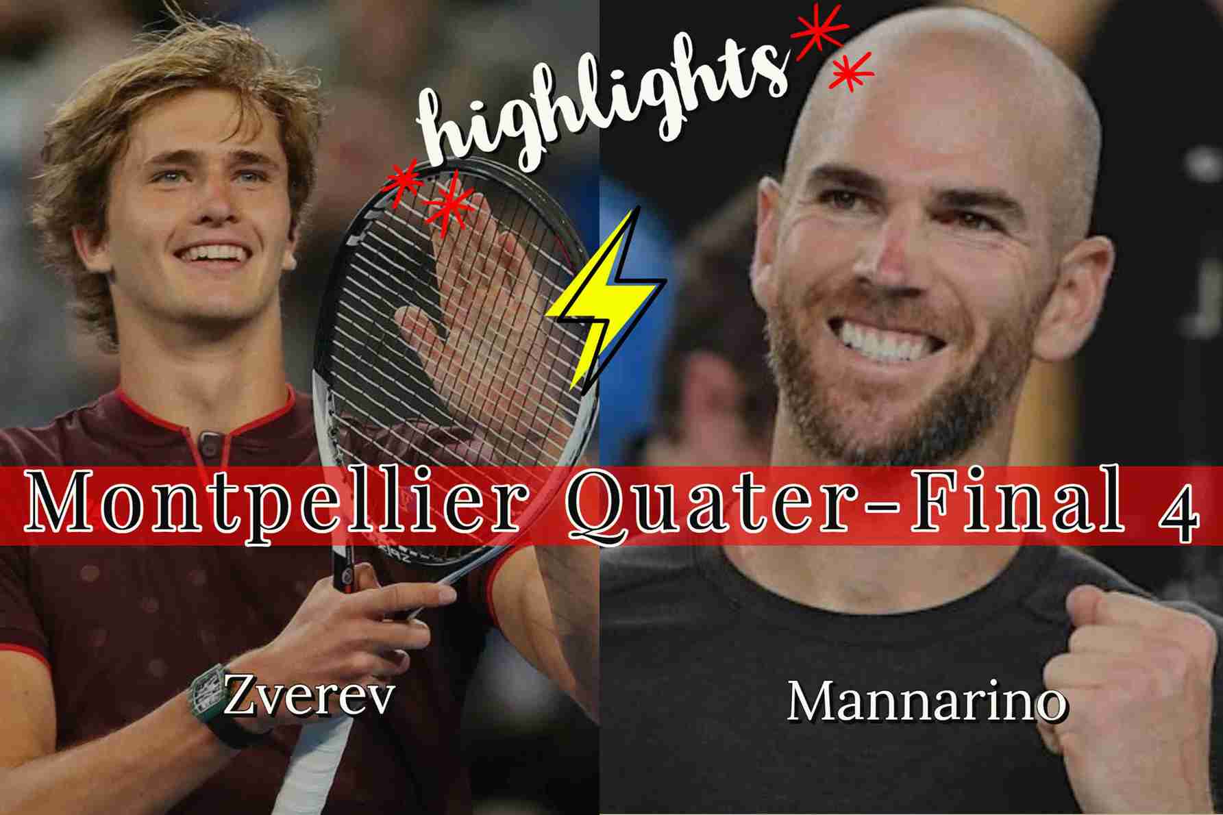 Zverev Vs Mannarino Quarterfinal 2022 Highlights