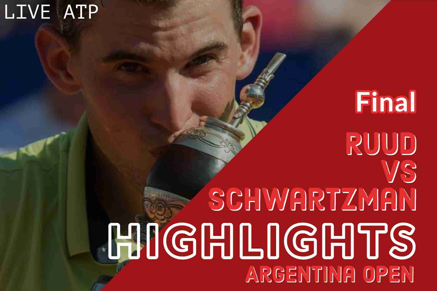 Ruud Vs Schwartzman Final 2022 Highlights
