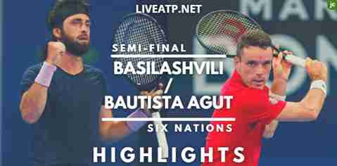 Basilashvili Vs Bautista Agut Final 2022 Highlights