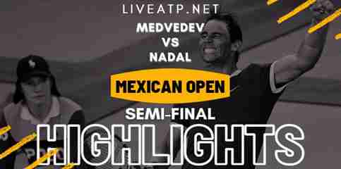 Medvedev Vs Nadal Semifinal 2022 Highlights