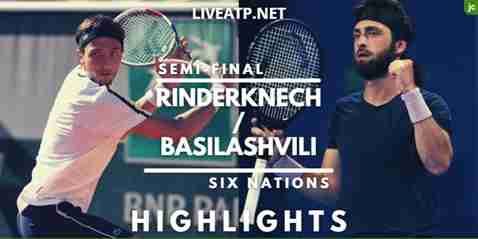 Rinderknech Vs Basilashvili Semifinal 2022 Highlights