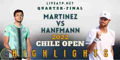 Martinez Vs Hanfmann Quarterfinal 2022 Highlights