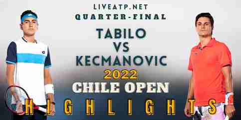 Tabilo Vs Kecmanovic Quarterfinal 2022 Highlights